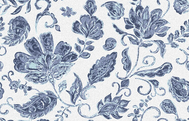 Textile and digital seamless pattern design 