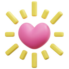 delight 3d render icon illustration