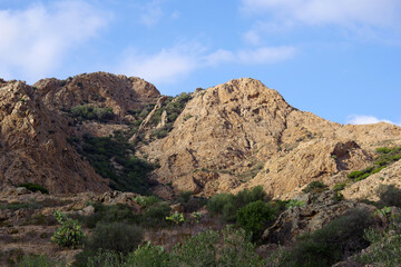 Randonnée vers la plage de l'Ostricani