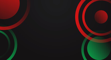 Black History Month abstract background copy space design