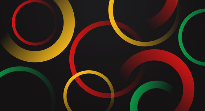 Black History Month background copy space design