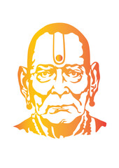 Face of Shri Swami Samartha Maharaj