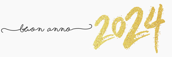 felice anno nuovo - buon anno 2024	