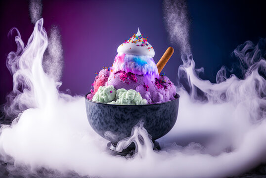Nitrogen Ice Cream Images – Browse 798 Stock Photos, Vectors, and Video |  Adobe Stock