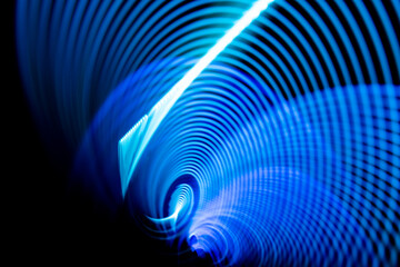 Abstract light lines for background