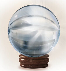 crystal ball isolated