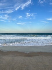 beach and sea