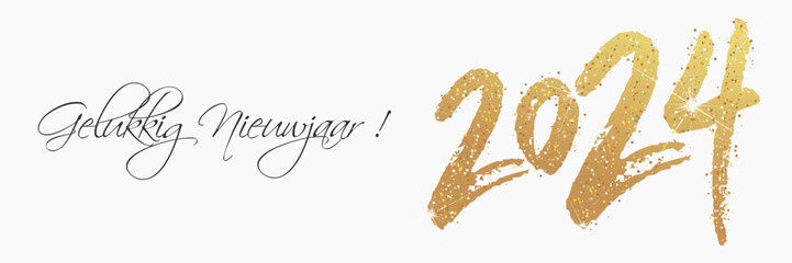 2024 - gelukkig nieuwjaar 2024