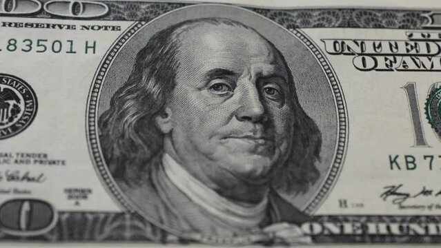 Dollar bills close hd stock footage