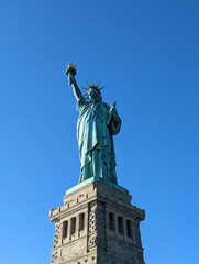 Fototapeta premium Statue of Liberty with nice shade profile