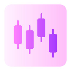 chart gradient icon