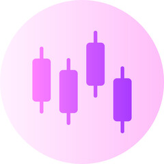 chart gradient icon