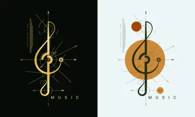 Gartenposter The perfect music logo for your business, graphic needs and digital needs © cidcud graphic