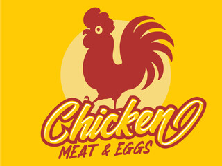 rustic fire chicken logo, hen flame hot symbol vector icon illustration, modern gradient logo , fast food restaurant app icon