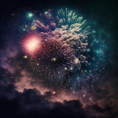 Fototapeta premium Celebration Fireworks