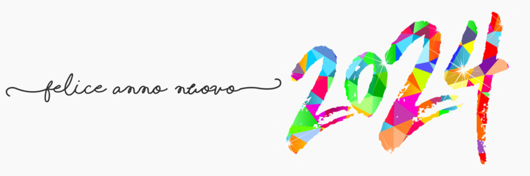 felice anno nuovo - buon anno 2024