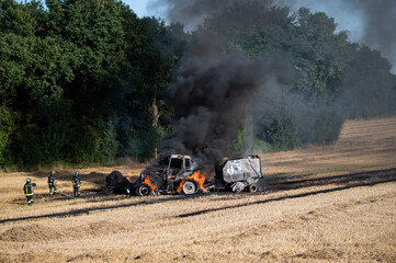 Feu de champs