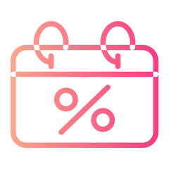 discount gradient icon