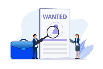 Help wanted recruitment and candidate selection