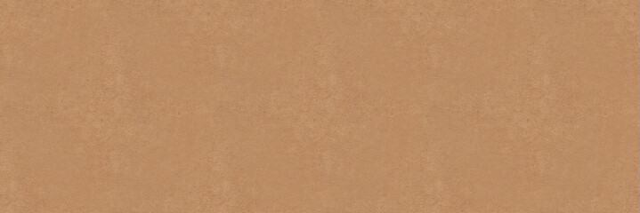 Light brown kraft paper texture for background. Panoramic wallpaper. Best for eco project. 
