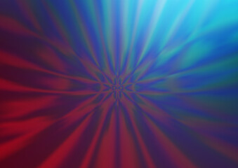 Obraz premium Dark Blue, Red vector blurred background.