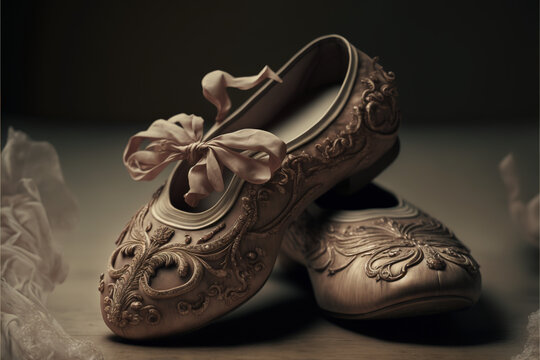 Balletschuhe, Tanzschuhe, Generative AI 