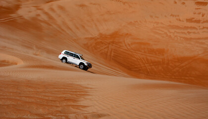 Offroad Safari in der Rimal al Wahiba Wüste,Oman,