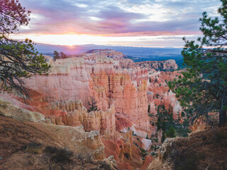 view on bryce canyon from sunrise point