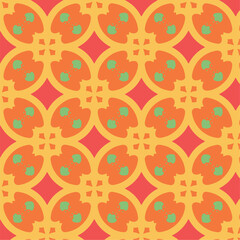 Seamless geometric abstract knitted pattern background.