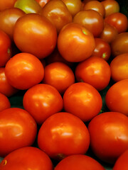 Few tomatos from the supermarket
