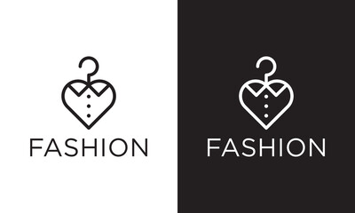 love fashion logo design vector illustration.