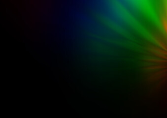 Dark Multicolor, Rainbow vector bokeh pattern.