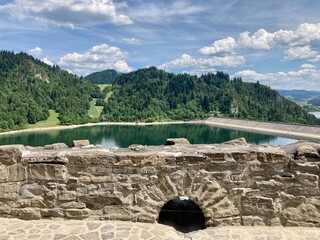 View from medieval Niedzica Castle