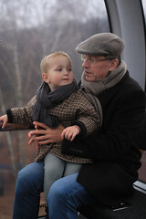 grandfather and grandson