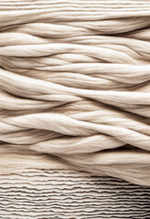 Fototapeta na wymiar Close up shot of luxury wool Generative AI