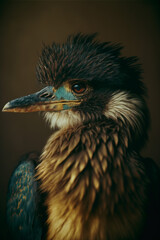 Fototapeta premium Cute free bird Generative AI