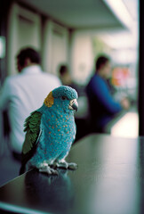 Cute free bird Generative AI