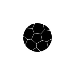 Obraz premium Football ball hand drawn icon