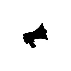 Megaphone icon. Hand drawn 