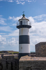 Fototapeta na wymiar Lighthouse in Southsea in Portsmouth