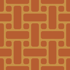 seamless pattern with orange squares