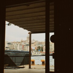 view of Galata Tower and Istanbul 