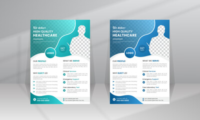 Health Care Medical Flyer template