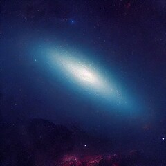 Galaxy background, universe desktop wallpaper