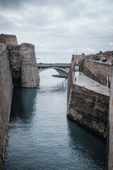 The Royal Moat, also called the San Felipe Moat, located in the royal walls of Ceuta, is the only...