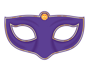 lilac mardi gras mask © Gstudio