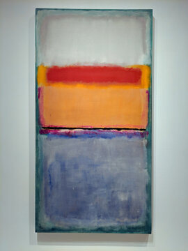 #10 is an Abstract Expressionist oil on canvas painting created by Mark Rothko
