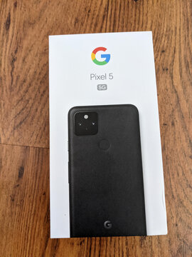 New Google Pixel 5 5G in white Box