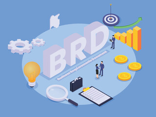 BRD Business Requirement Document acronym design