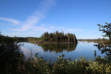Obraz premium Summer Waters, Elk Island National Park, Alberta